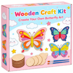 Wooden butterfly Ornaments to Paint Blank Unfinished Wood Wooden Crafts Hanging Decorations