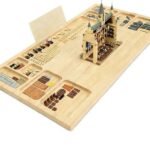 Building Blocks Table with Wooden Play Table Wooden Educational Toys Sensory Play Table Wooden Play Table