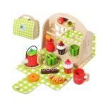 Children's Wooden DIY Pet Handbag Role-Playing Pretend Play Dessert Creative Set Simulation Educational Toy