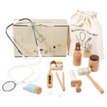 Doctor pretend play pretend play pretend play realistic children's toys wooden toys