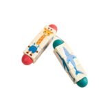 Infant & Toddler Educational Building Blocks Rotating Puzzle Hand Fine Movement Training Thinking Logical Teaching Toys