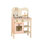 Wooden Simulation Kitchen Toy Children's Pretend Play Kitchenware Set for 3-6 Year Olds (Girls and Boys) Cooking Game Educational