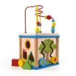 Preschool Colorful Activity Matching Children Learning Educational Wooden Toy