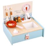Wooden Simulation Kitchen Stove Set for Boys and Girls - Play House, Cooking, Early Education, and Educational Toys