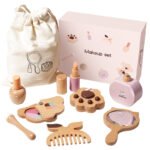 Wooden costume educational toy for children to play house