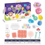 Soap Making Kit for Kids, DIY Make Your Own Bath Bombs & Soap, Spa Kit for Girls