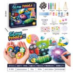 DIY Painting Glow in the Dark River Rocks Painting Kit Arts and Crafts for Kids