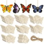 Wooden Decorations DIY Blank Wooden Hanging Decoration Crafts Creative Wooden DIY Printing Wooden Small Pendants