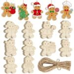 DIY Wood Crafts Christmas Hanging Decorations Wooden Christmas Hanging Shape Decorations for Wholesale