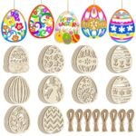 Easter Egg Decorations for Graduation Easter for DIY Painting Home Decoration Colorful Pendants