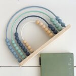 Toddler Math Teaching Aids Wooden Counting Game for Kids Rainbow Colorful Race Bead Game Children Educational Mathematics Toys - Image 4