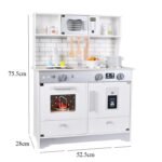 Hot Sale New Big Japanese Wooden Kids Kitchen Play Set Role Play Educational Kitchen Toy for Toddlers Boy Girls