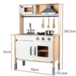 Hot Selling Toddler Pretend Cooking Role Kids Wooden Play Set Kitchen Toy for Children