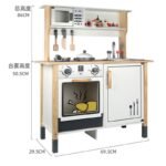 Kids Cooking Wooden Children Kitchen Pretend Play Toys Girl Pretend Promotional Kitchen Cooking Toy Set