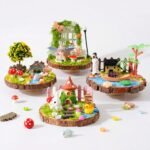 Creative DIY Fairy Tale Forest Scene Micro Landscape Handmade Resin Desktop Ornaments Miniature Scenery