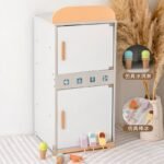 Pretend Play DIY Wooden Kitchen Toys With Accessories Kitchen Play Sets Wooden Furniture Toys