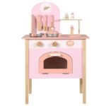Wooden Kitchen Toys Female Realistic Toys Kitchen Set Wooden Kitchen Cabinet Toy
