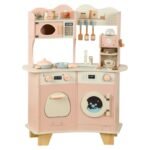 Wooden Play House Dream Kitchen a Children's Stove Coffee Making Washing Machine Kitchen Toys