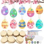 Creative Easter Egg Painting Kit for Kids - DIY Fun Art Craft Toys with Supplies, Perfect Children Present for Easter Day Eggs