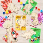 DIY Wooden Animal Painting Kit - Creative Drawing Toys Set & Educational Children's Gifts for Artistic Learning and Fun