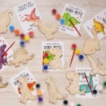 DIY Wooden Animal Painting Kit for Kids Creative Painting Toys for Birthday and Holiday Gifts