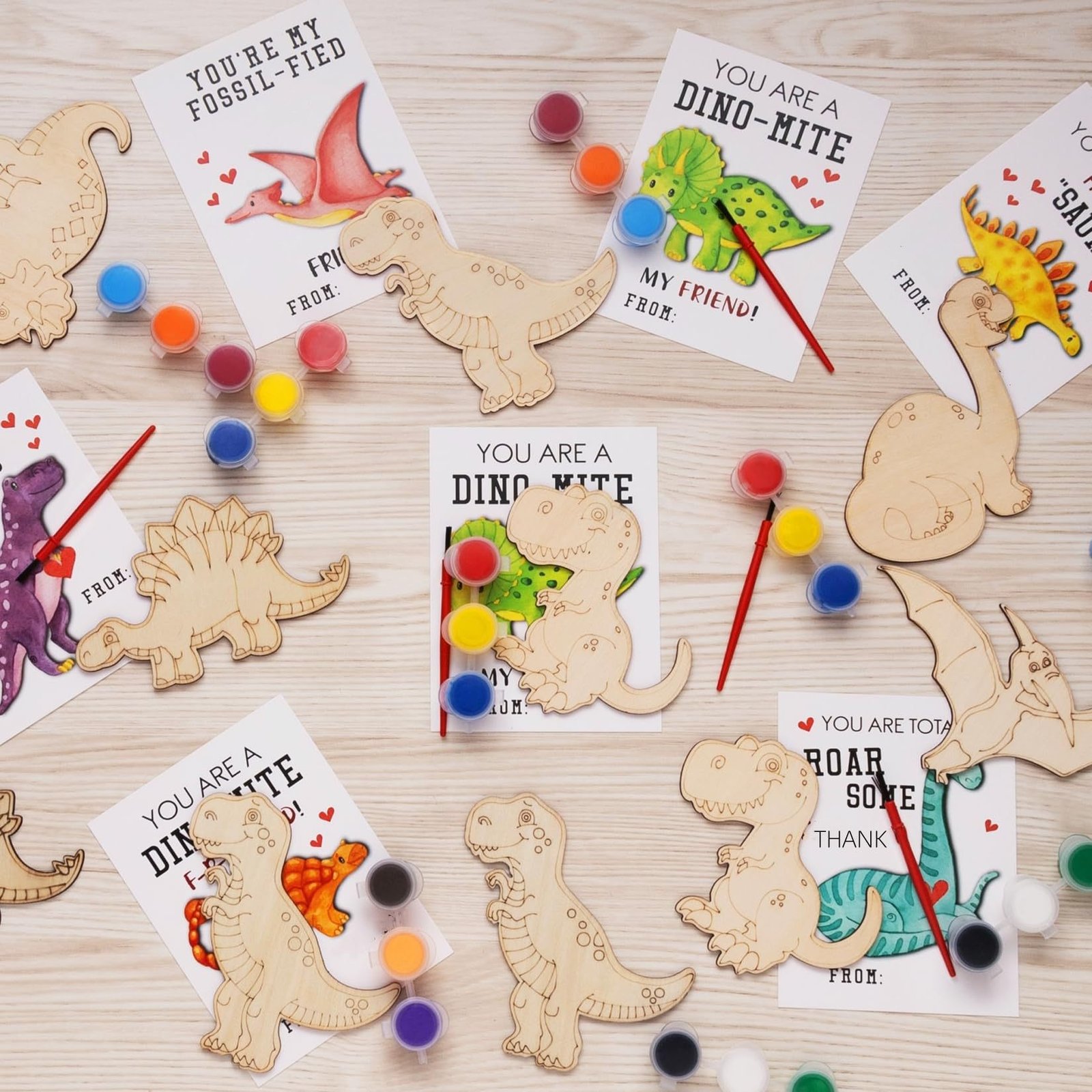 DIY Wooden Animal Painting Kit for Kids - Creative Painting Toys for Birthday and Holiday Gifts DIY Wooden Animal Painting Kit for Kids Creative Painting Toys for Birthday and Holiday Gifts - Image 1