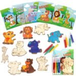 Montessori Kids Fun Math Paper fairy Tale Animal Dinosaur Ocean Traffic Fruits Themed Geometric Sticker Puzzle Activity Books