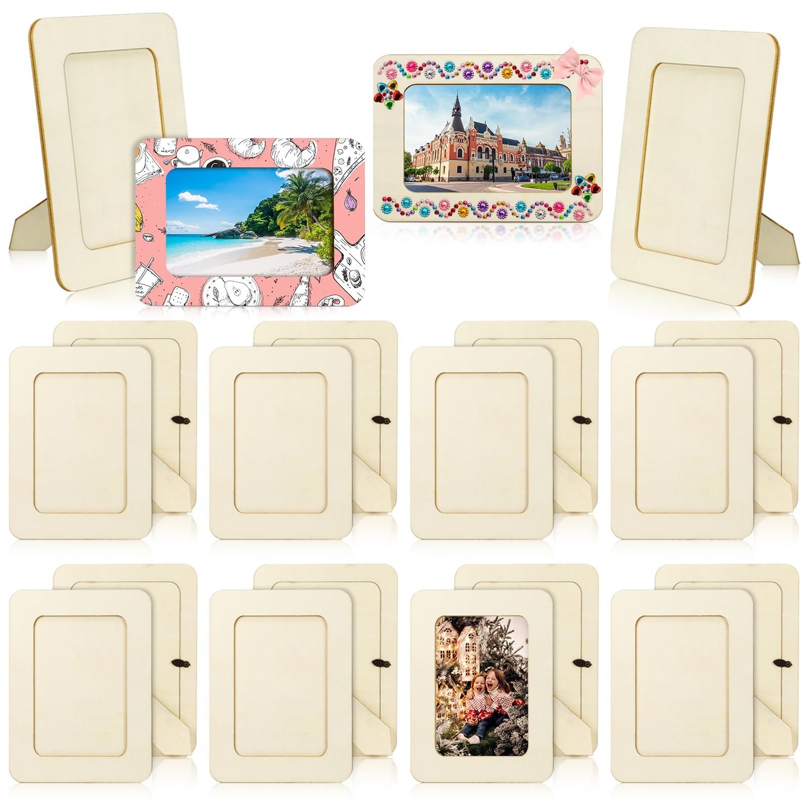 New Design Creative Wholesale Hot Sale Custom Wooden Photo Frame Wall Decoration Simple Handmade DIY Photo Frame Home Decor New Design Creative Wholesale Hot Sale Custom Wooden Photo Frame Wall Decoration Simple Handmade DIY Photo Frame Home Decor - Image 1