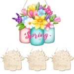 Wooden Beehive Wall Hanging Ornament for Easter and Graduation-Folk Art Furniture Decoration