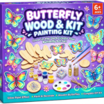 Wholesale DIY Wood Slices Activities Kits Arts and Crafts Gifts for Kids Wooden Painting Craft Kit Educational DIY Crafts