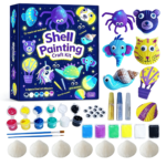 Craft Shell Painting Arts and Crafts for Kids, Kids Craft Paint Kits, Arts & Crafts for Boys Girls Birthday Party Gift