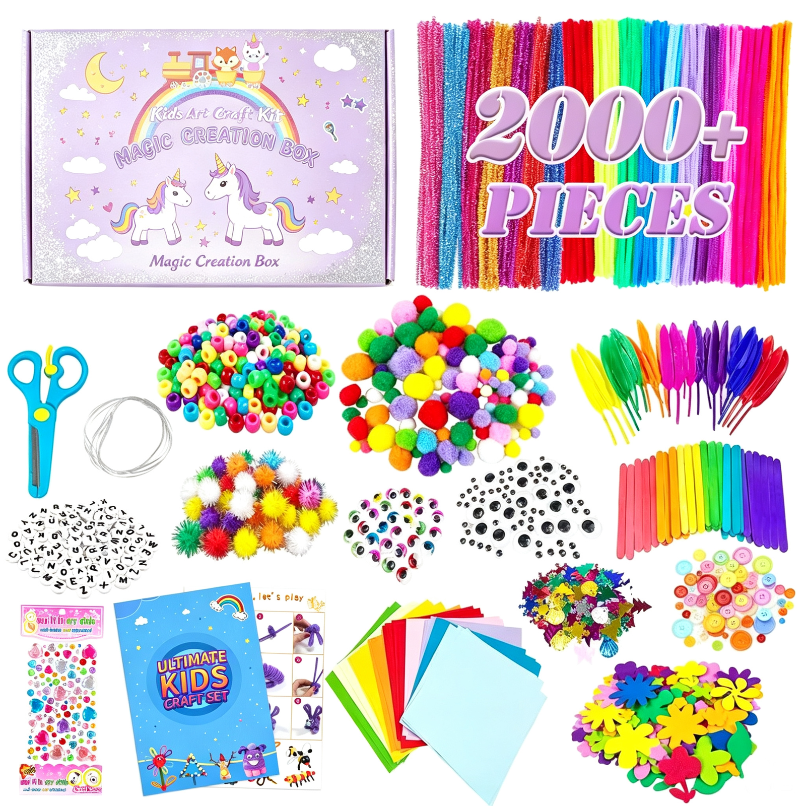 Hot Selling Craft Supplies Kit & Materials Set Arts and Crafts for Kids Art Activity Gifts Hot Selling Craft Supplies Kit & Materials Set Arts and Crafts for Kids Art Activity Gifts - Image 1