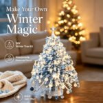 Innovative Adorable High Quality DIY Beaded Battery Operated Christmas Tree Craft Kit - Image 2