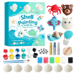 Kids DIY Sea Shell Painting Kit Diy Painting Kits for Kids Diy Shell Painting
